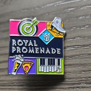 Royal Promenade Enamel Pin - Royal Caribbean